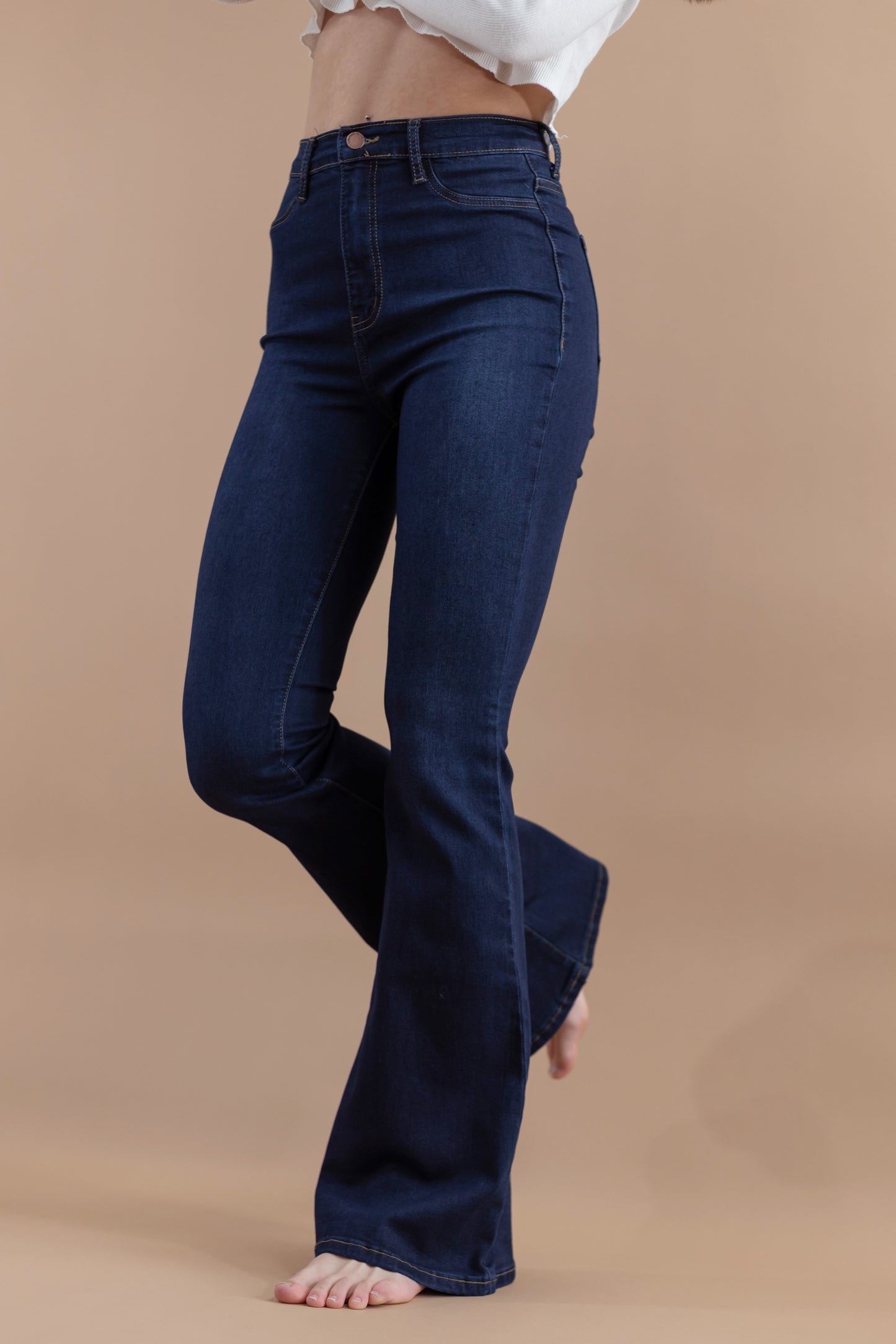 Bella Flare Jeans - Dark