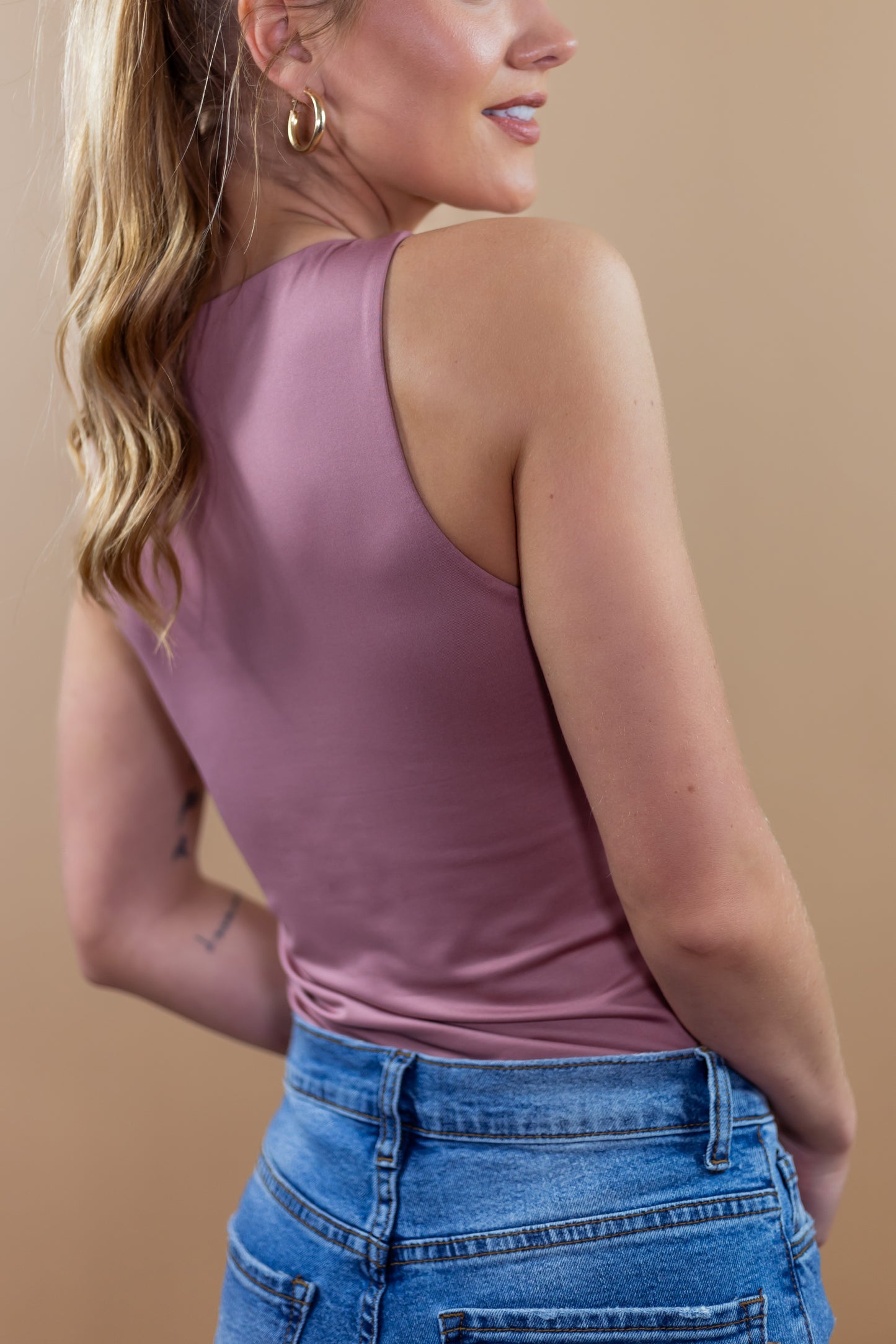 Daphne Rose High Neck Bodysuit