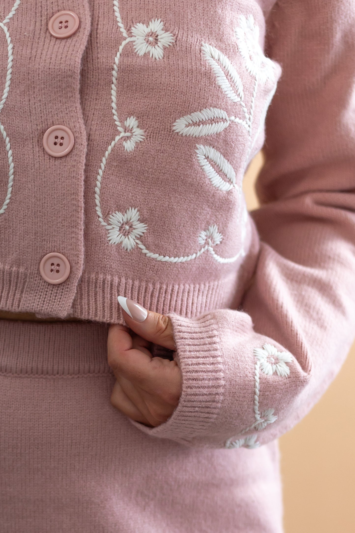 Aurora Cardigan & Skirt Set