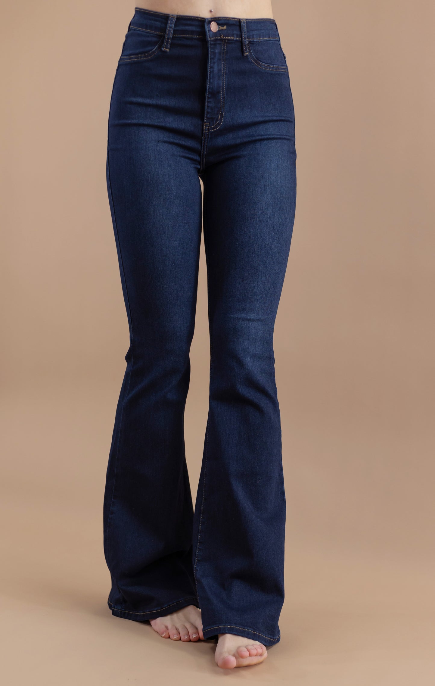 Bella Flare Jeans - Dark