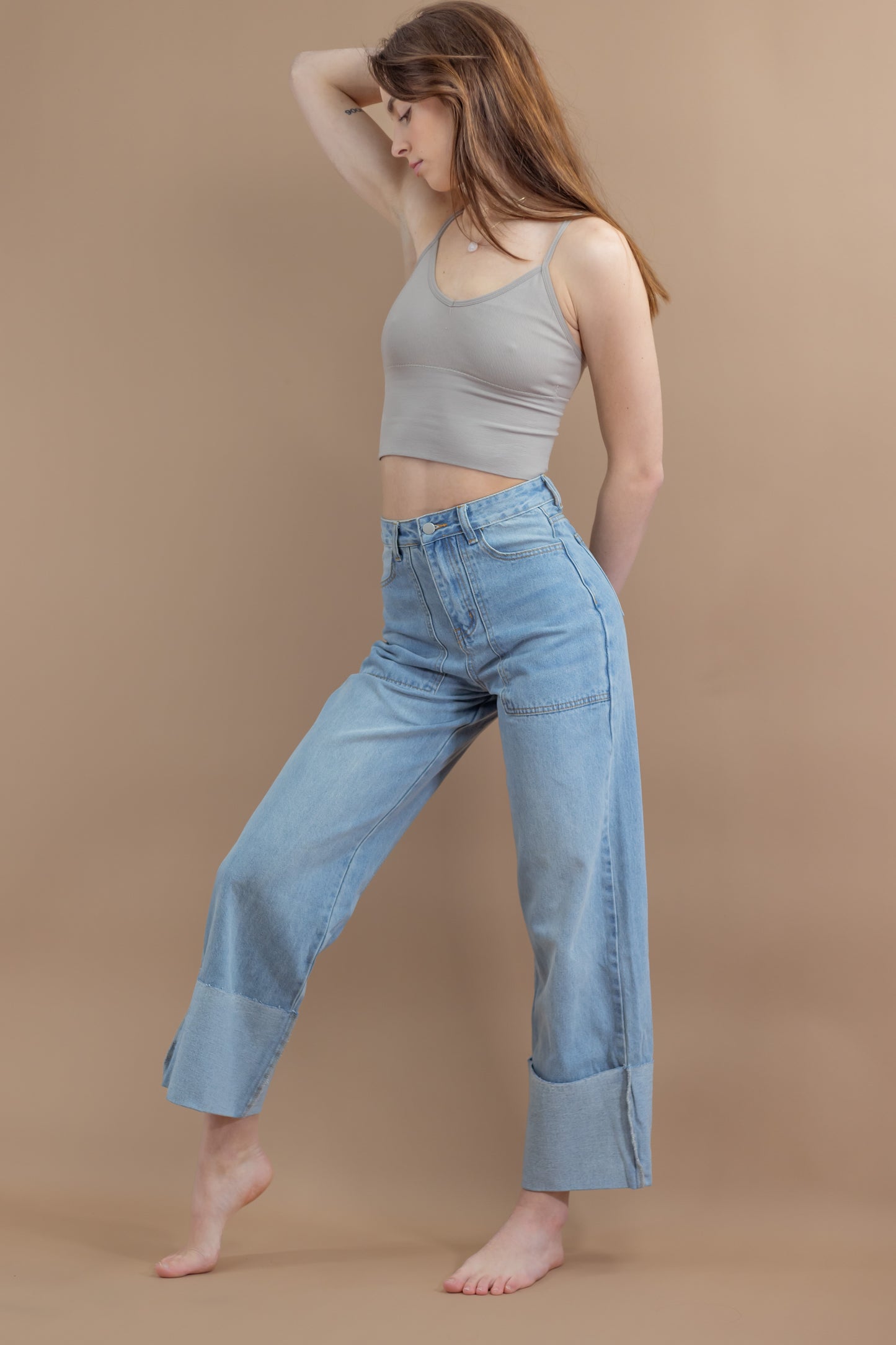 Hillary Cuff Jeans