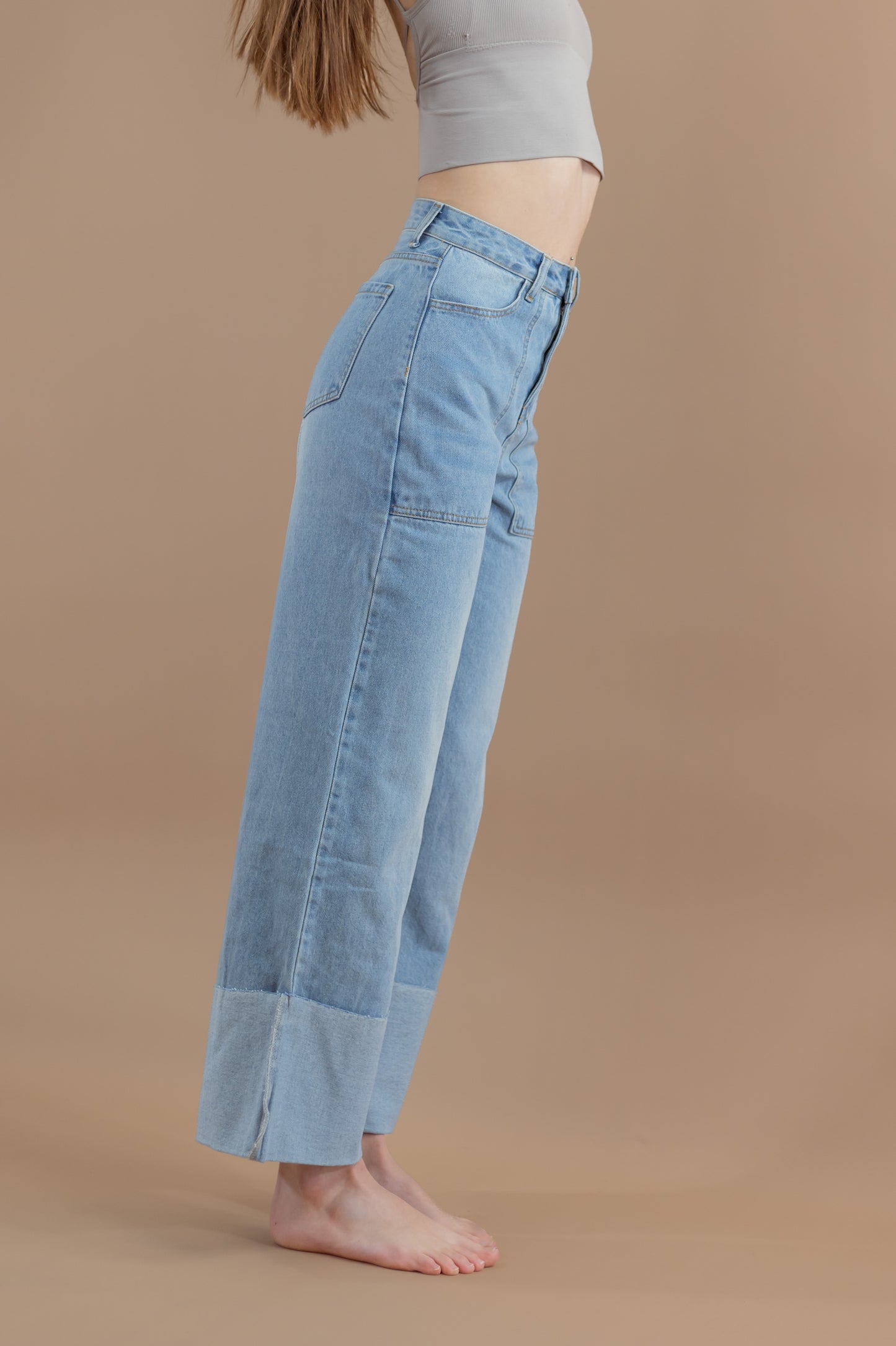 Hillary Cuff Jeans