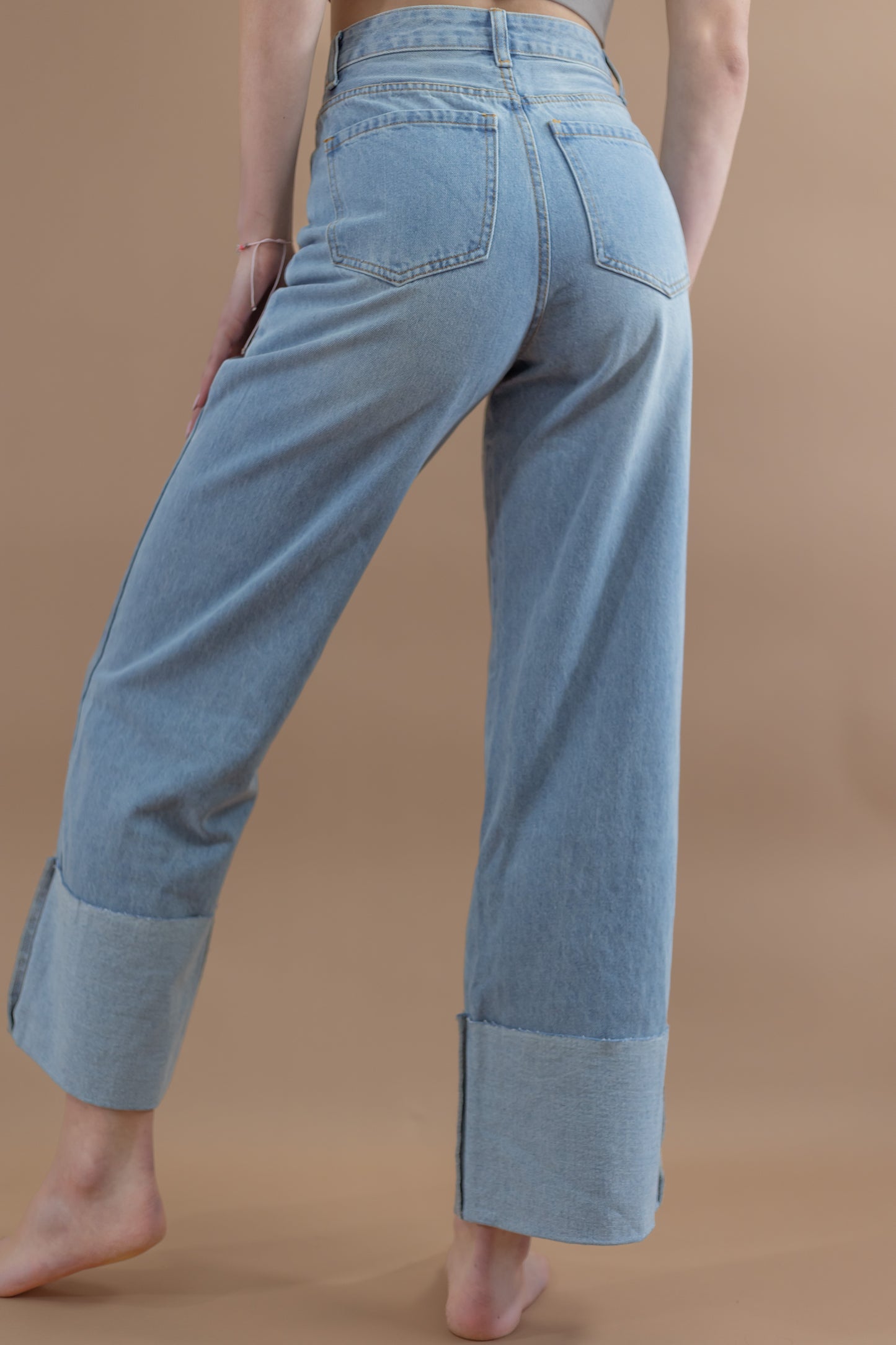 Hillary Cuff Jeans